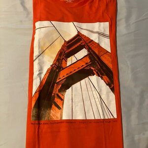 Bright Orange Golden Gate Tee